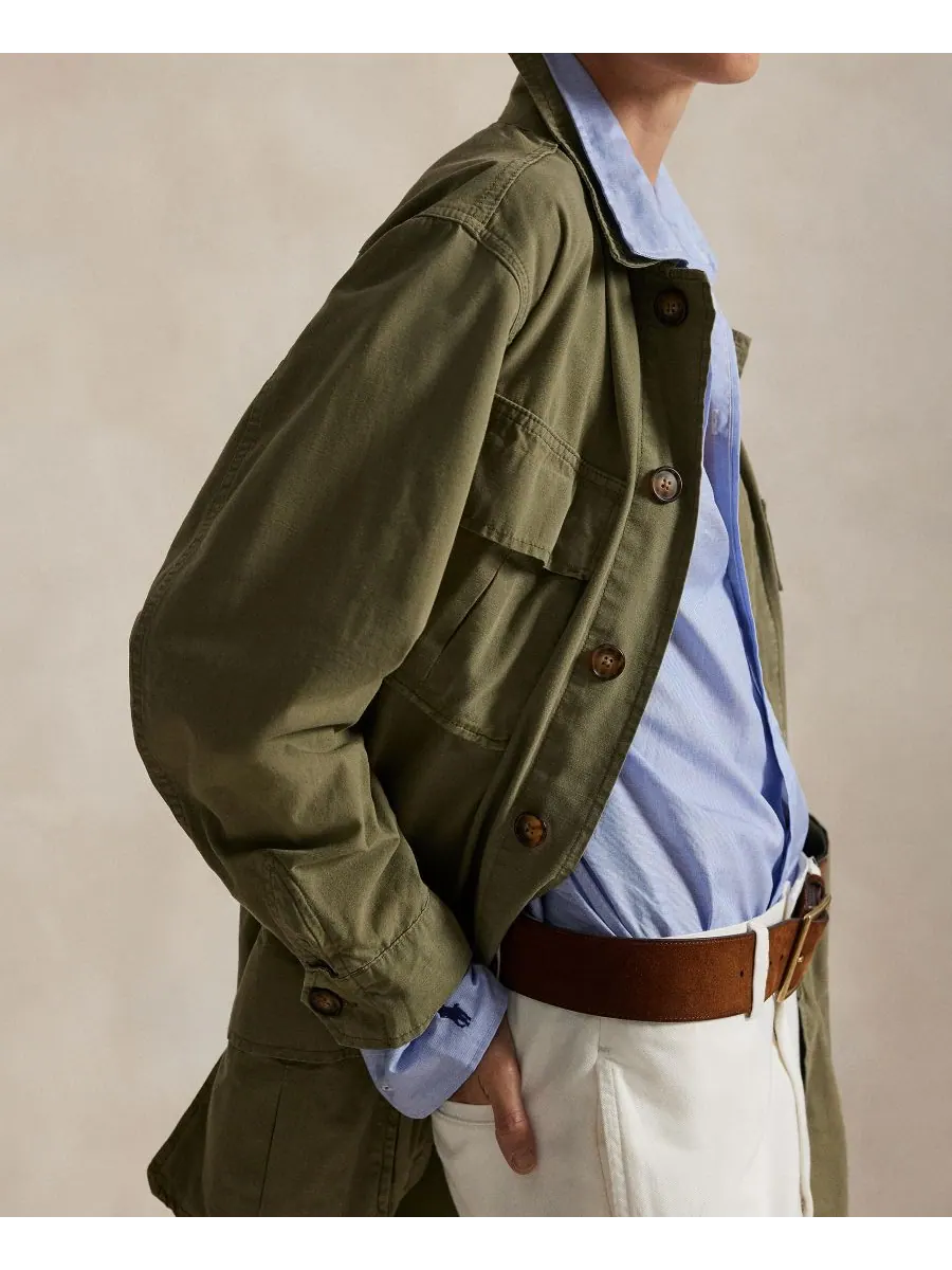 Женская куртка-бомбер с длинными рукавами Polo Ralph Lauren — изображение 2 из 7, садовая тропинка