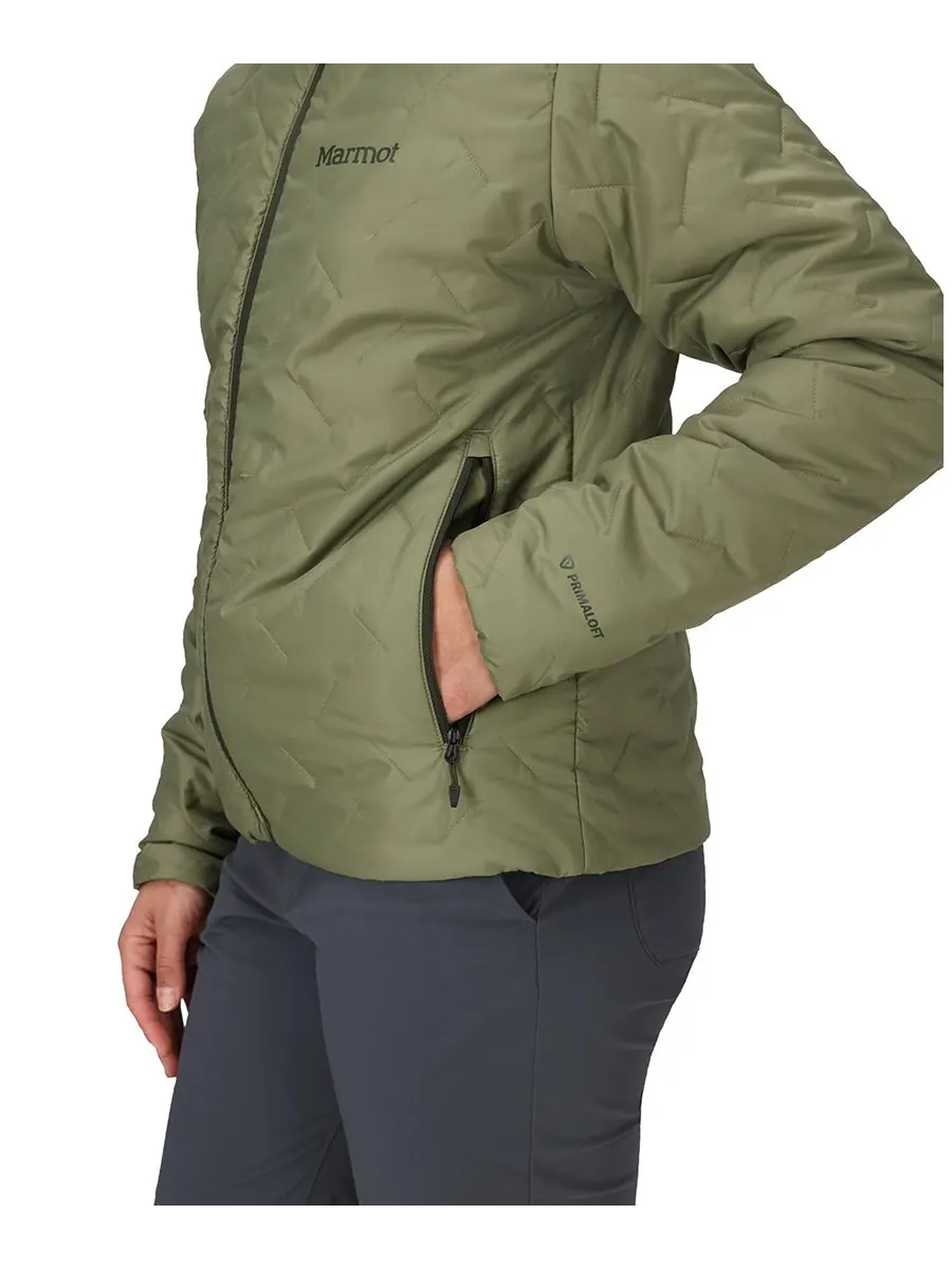 Женская куртка MonoQuilt Marmot — изображение 2 из 5, оливковый