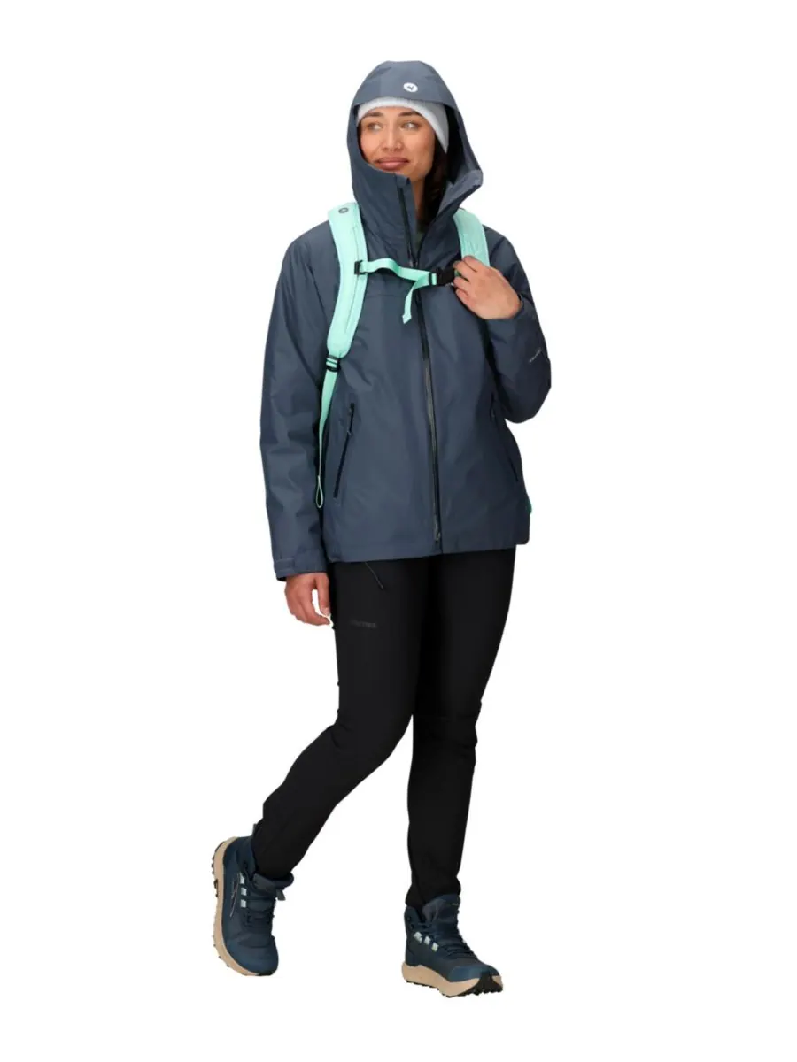 Женская минималистичная куртка Pertex 3-в-1 Marmot — изображение 2 из 7, грозовой
