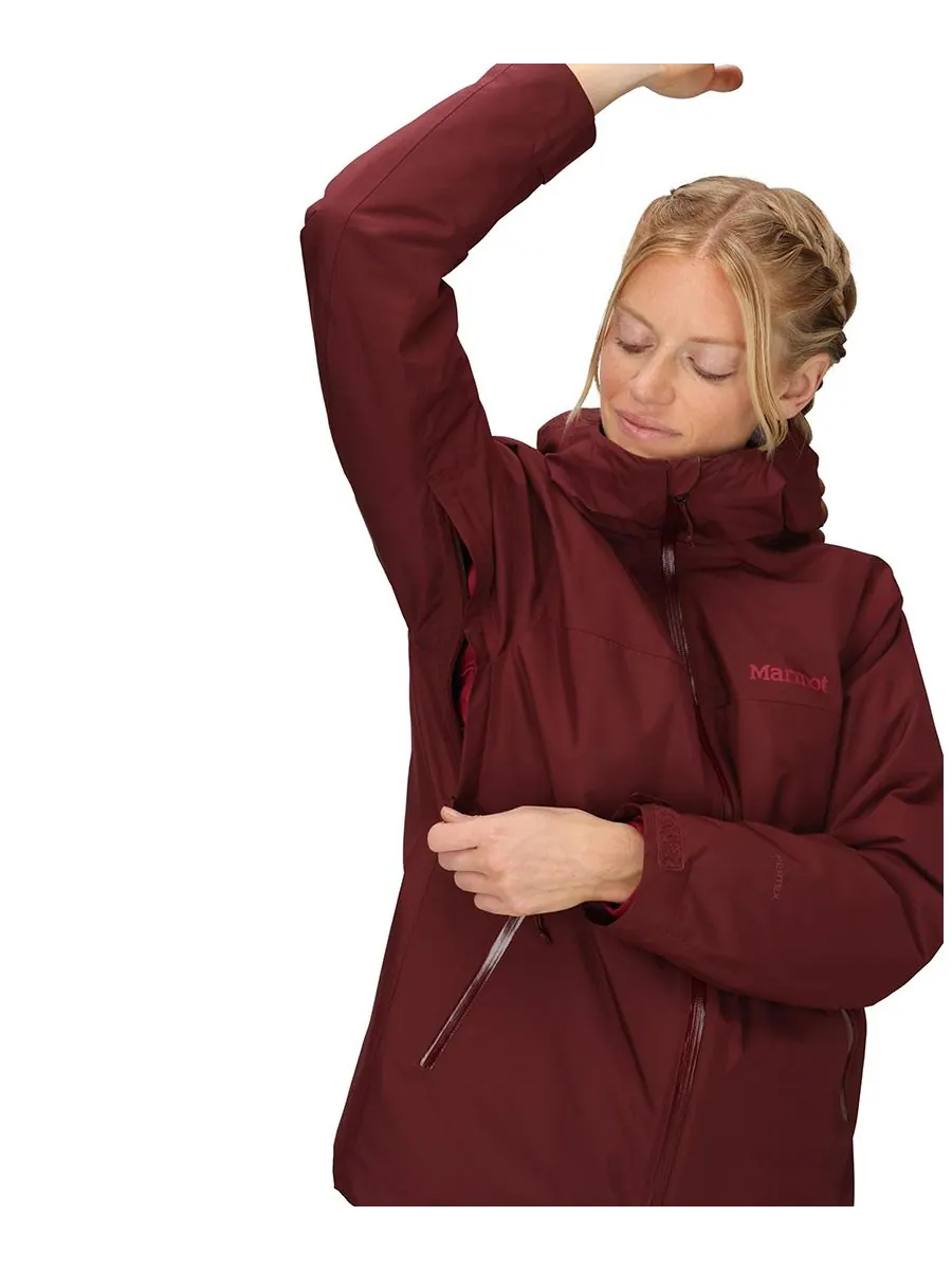 Женская минималистичная куртка Pertex 3-в-1 Marmot — изображение 5 из 7, акаи