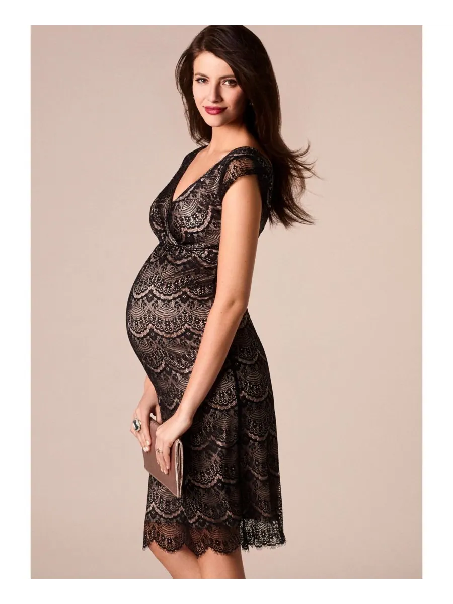 Платье-футляр Tiffany Rose Imogen для беременных Tiffany Rose Maternity — изображение 2 из 8, черный