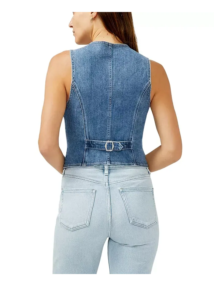 Женский джинсовый жилет Silver Jeans Co. — изображение 2 из 5, синий