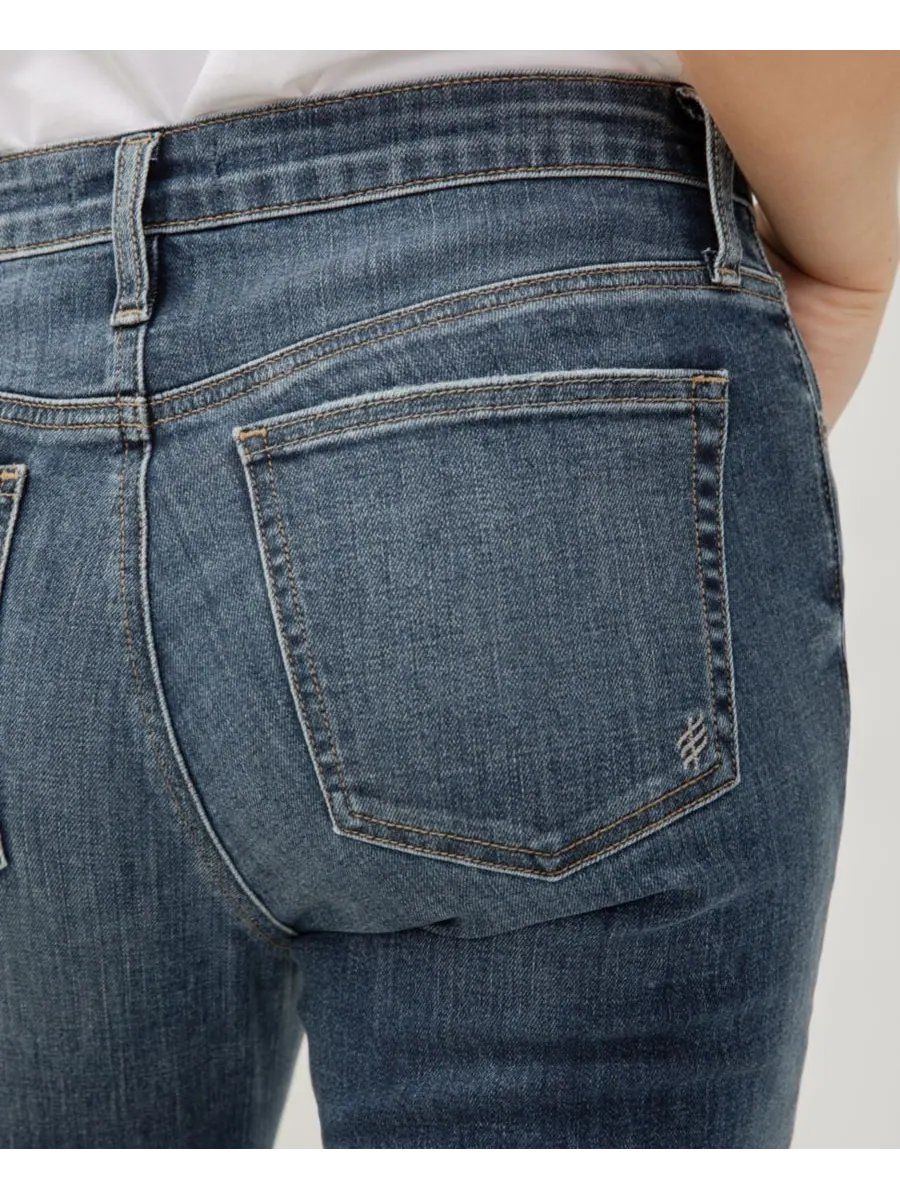 Женские джинсы Elyse Mid Rise Skinny Jeans Silver Jeans Co — изображение 4 из 5, ария