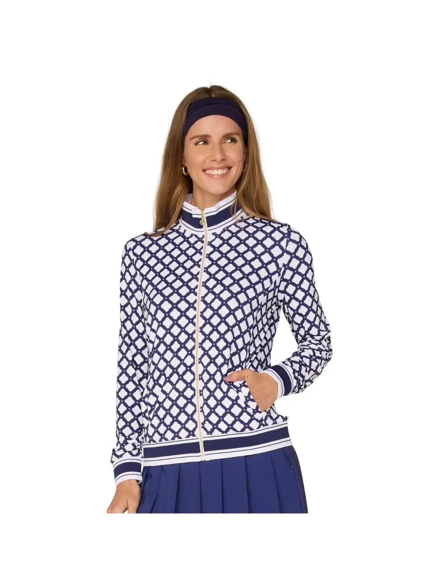 Куртка с ребристой отделкой G Lifestyle Clothing — изображение 1 из 4, темно-синий