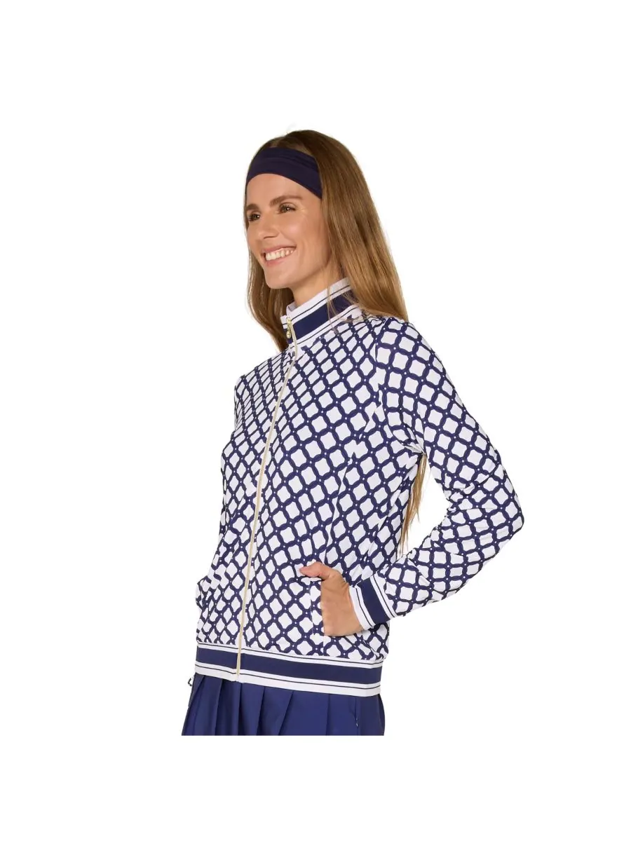 Куртка с ребристой отделкой G Lifestyle Clothing — изображение 3 из 4, темно-синий