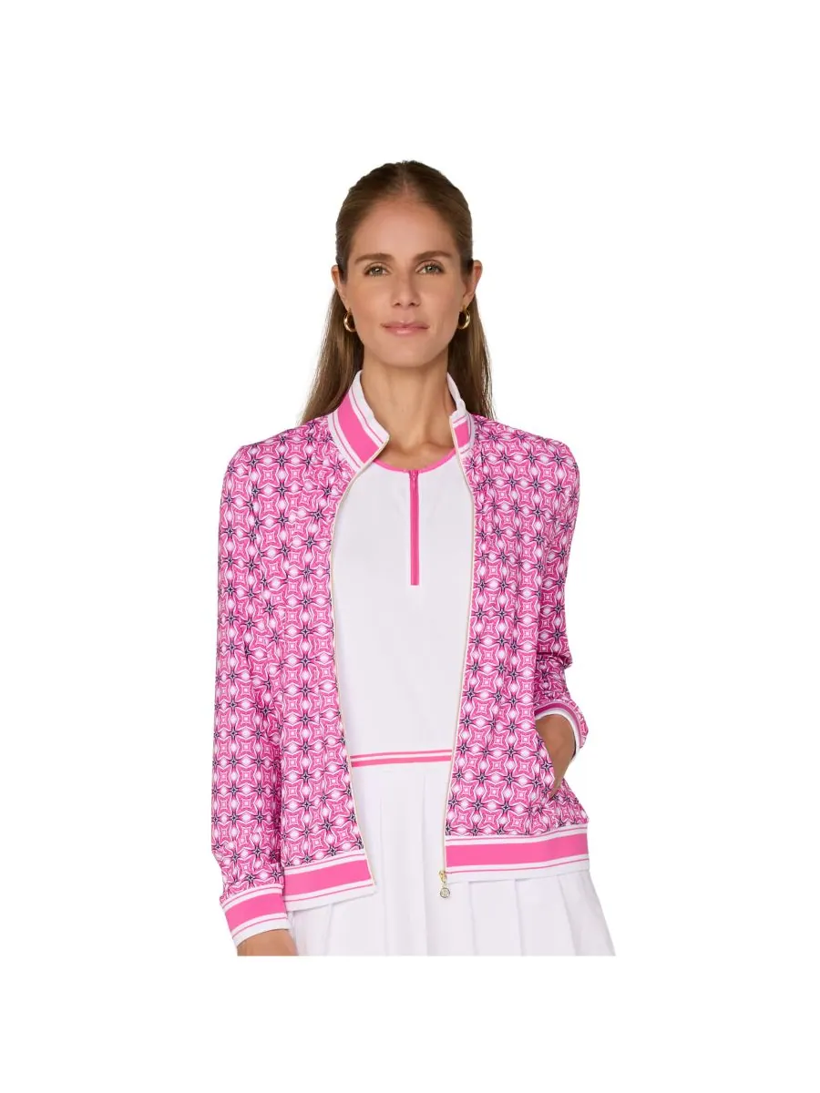 Куртка с ребристой отделкой G Lifestyle Clothing — изображение 3 из 4, розовый