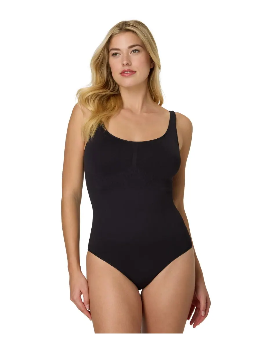 Женские повседневные бесшовные боди Maidenform — черный