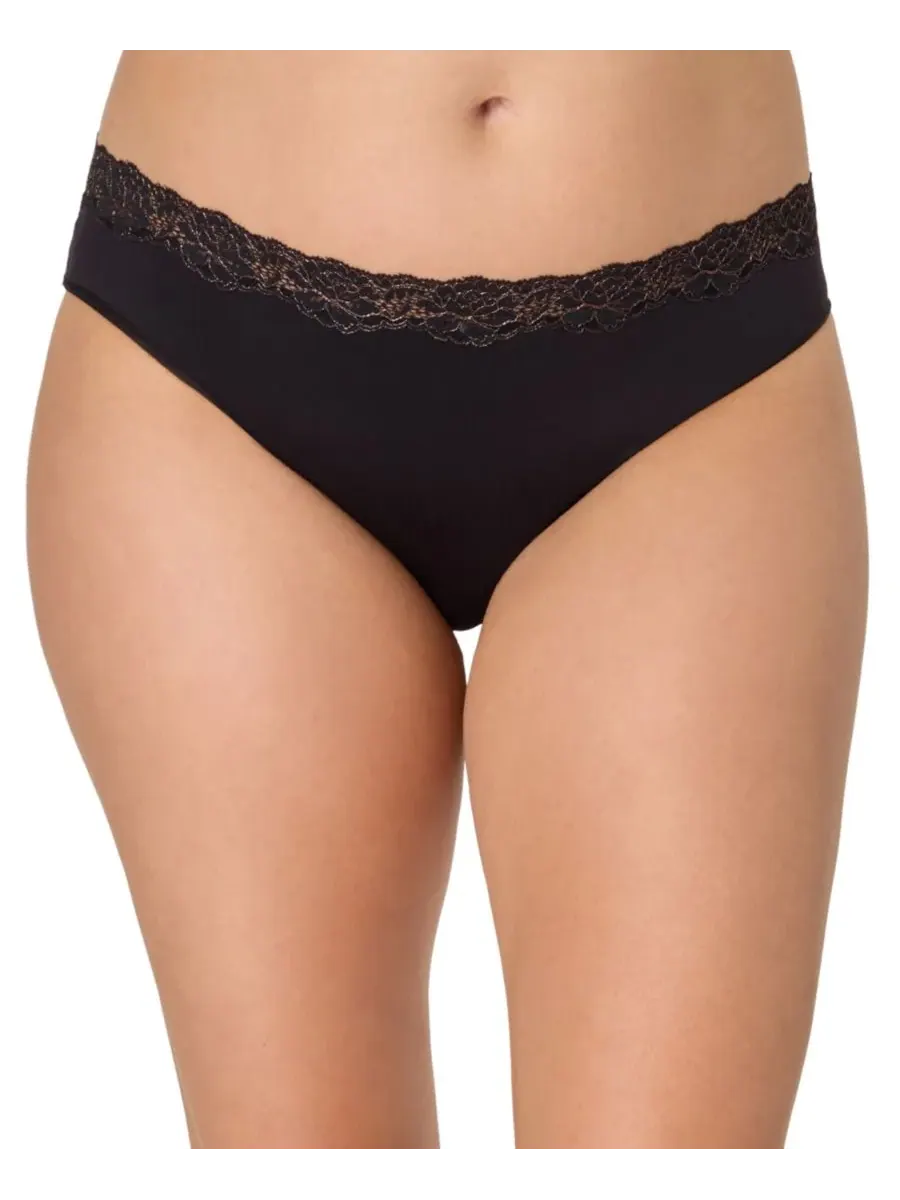 Женские повседневные кружевные бикини-трусики DMPLBK Maidenform — изображение 1 из 4