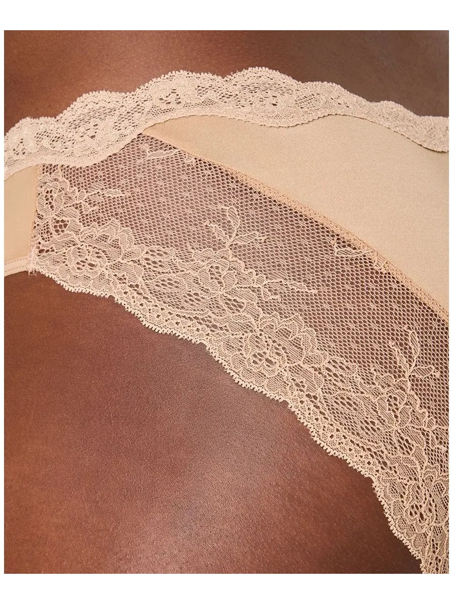Женские повседневные кружевные бикини-трусики DMPLBK Maidenform, Deep Glow — изображение 3 из 4