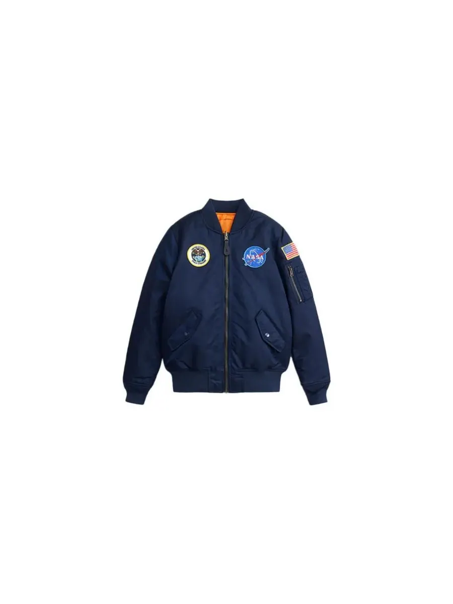 Молодежная НАСА Ма-1 Alpha Industries — изображение 2 из 3, синий