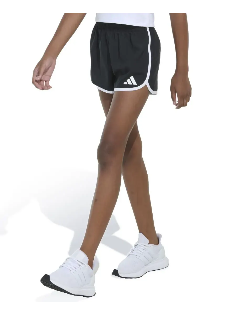 Шорты Pacer Pull-On для девочек 8-16 лет Adidas — изображение 2 из 7, черный