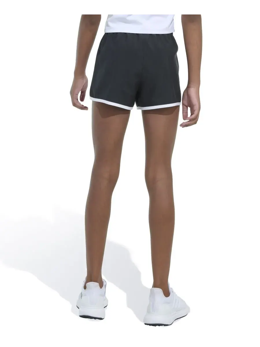 Шорты Pacer Pull-On для девочек 8-16 лет Adidas — изображение 4 из 7, черный