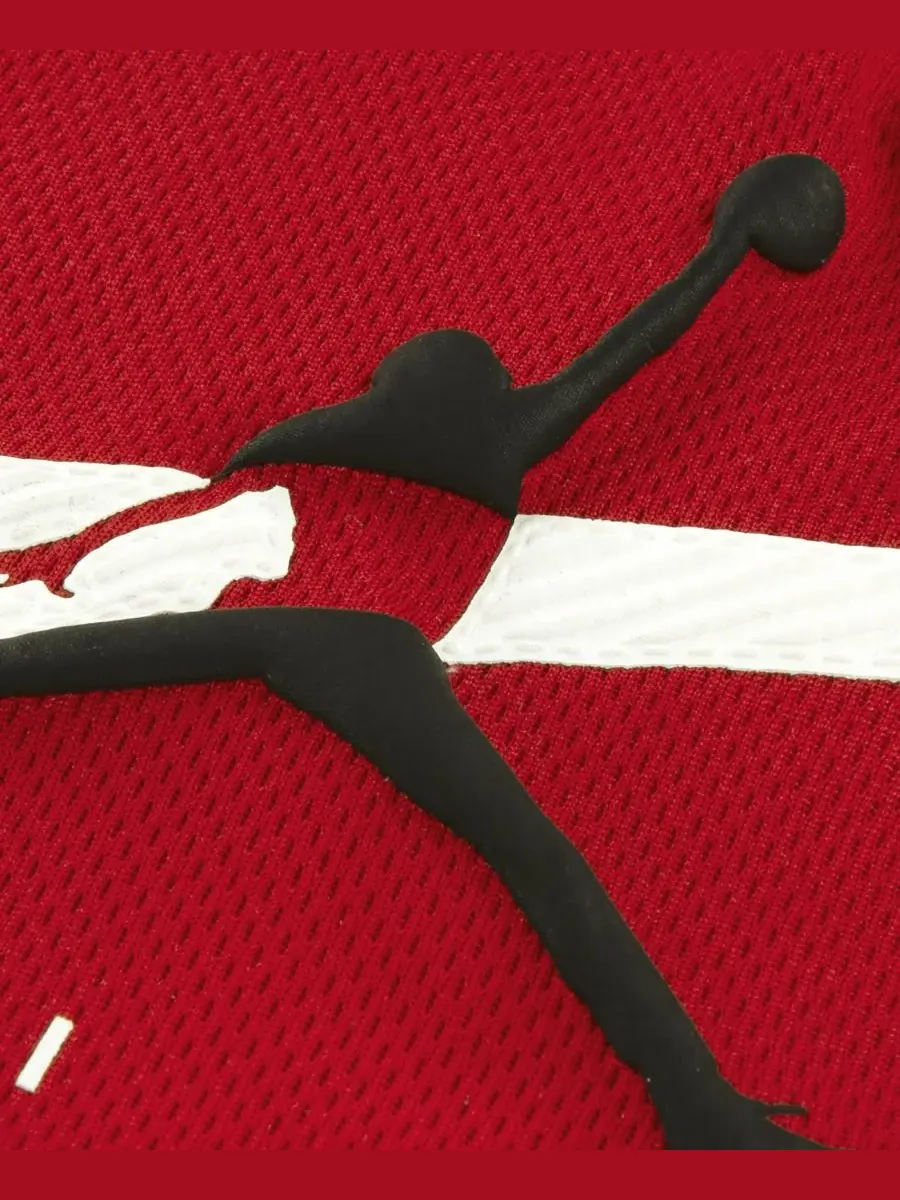 Детские шорты из сетчатой ткани Arch Mesh, размер 4-7X Jordan — изображение 4 из 5, красный