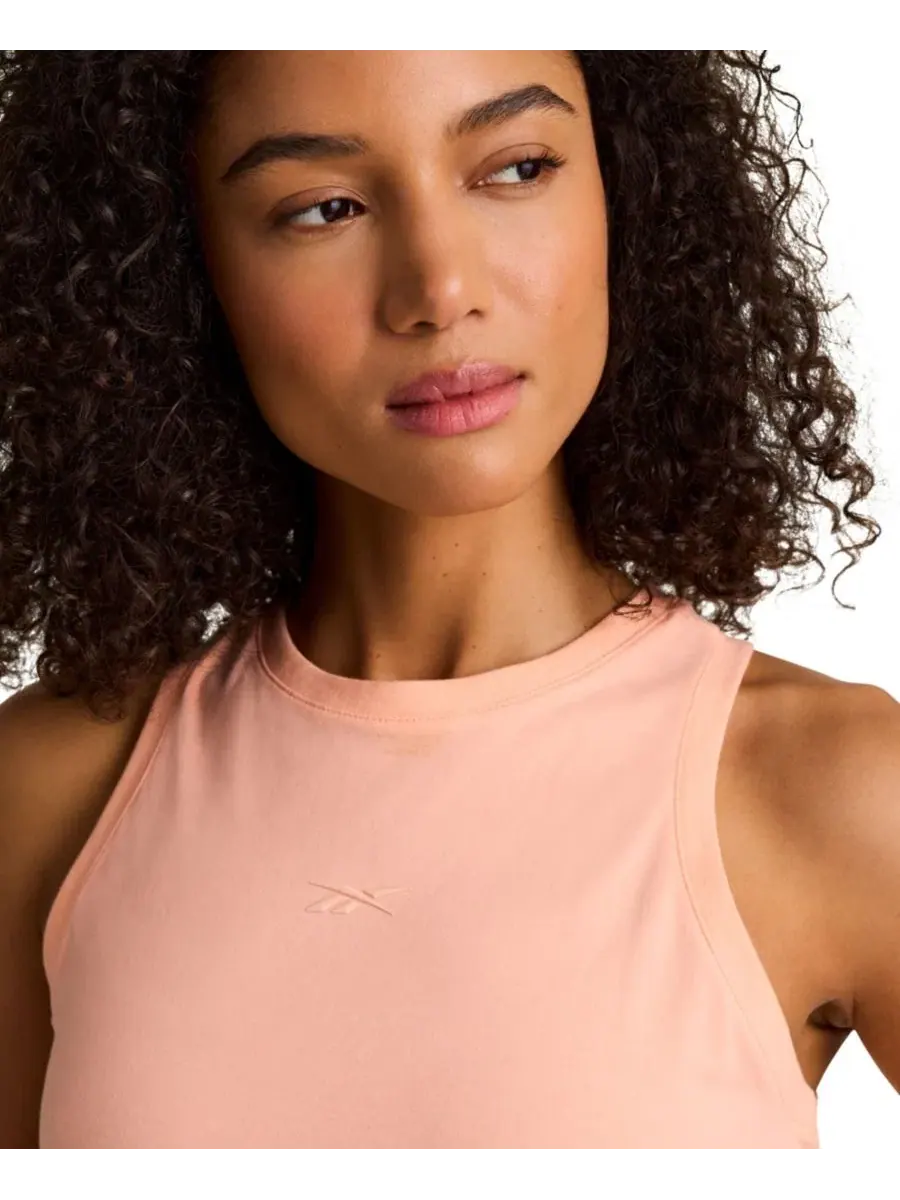 Топ без рукавов Core Fitted Reebok, Future Peach — изображение 3 из 7
