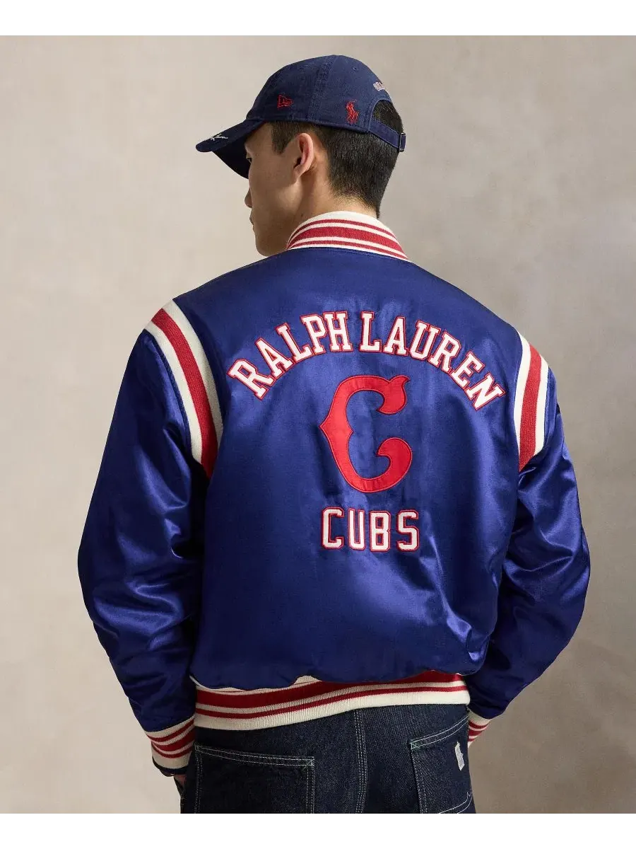 Куртка "Кабс" Polo Ralph Lauren — изображение 3 из 4, королевский синий