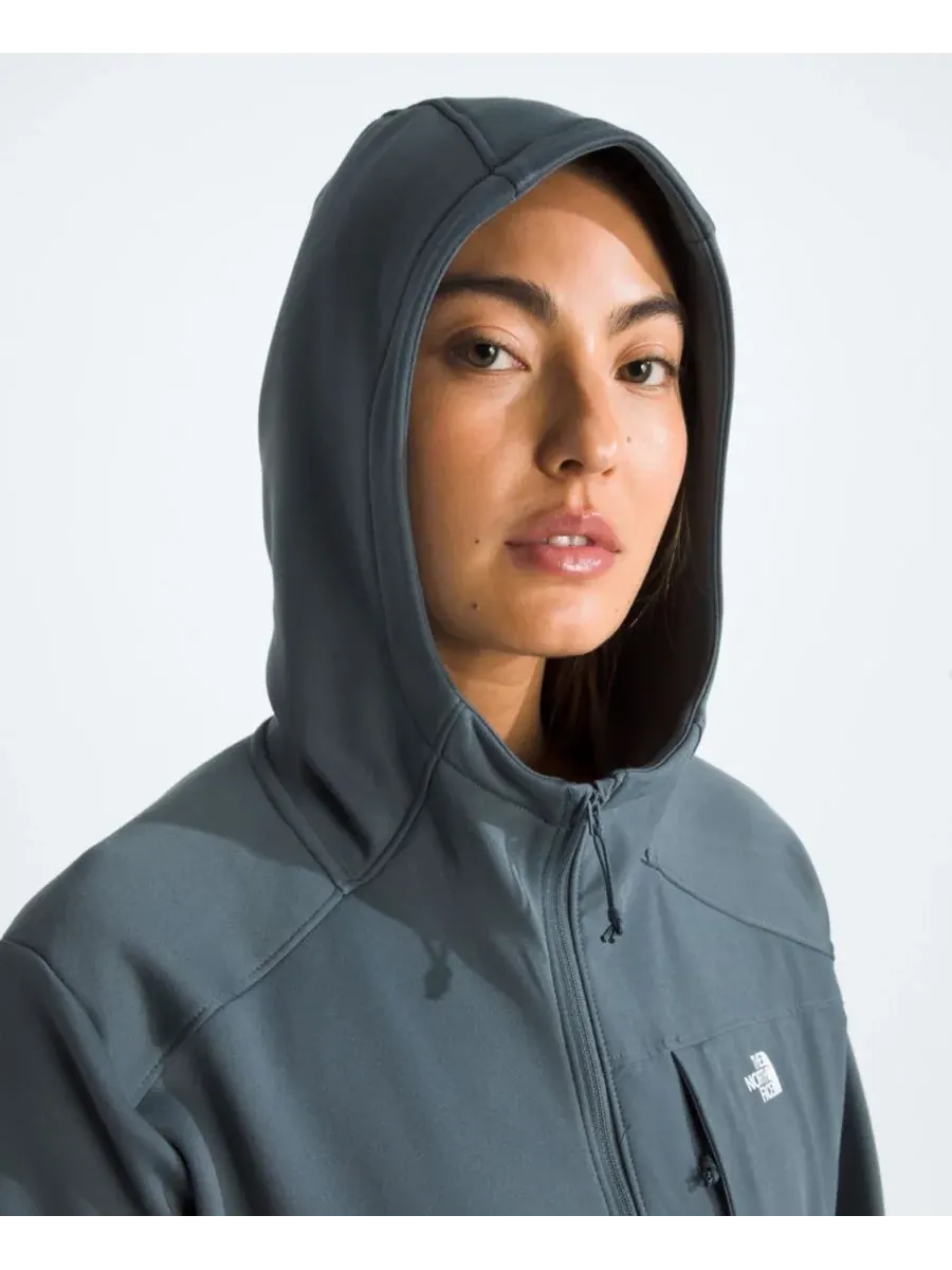 Женская флисовая толстовка на молнии для активного отдыха The North Face — изображение 4 из 6, серый