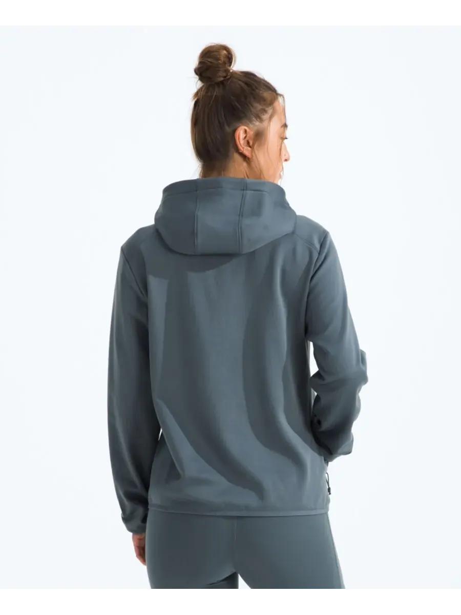 Женская флисовая толстовка на молнии для активного отдыха The North Face — изображение 5 из 6, серый