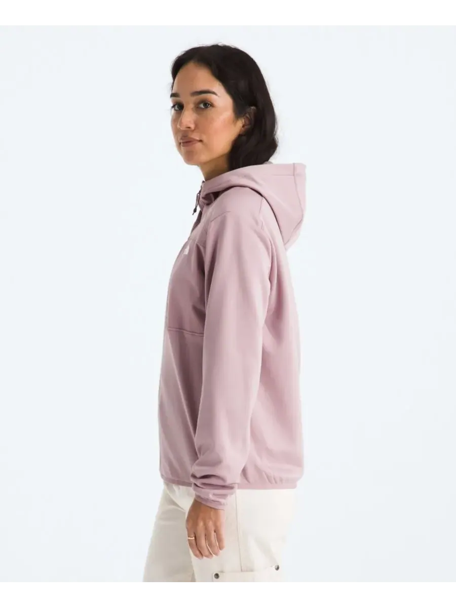 Женская флисовая толстовка на молнии для активного отдыха The North Face — изображение 3 из 6, розовый