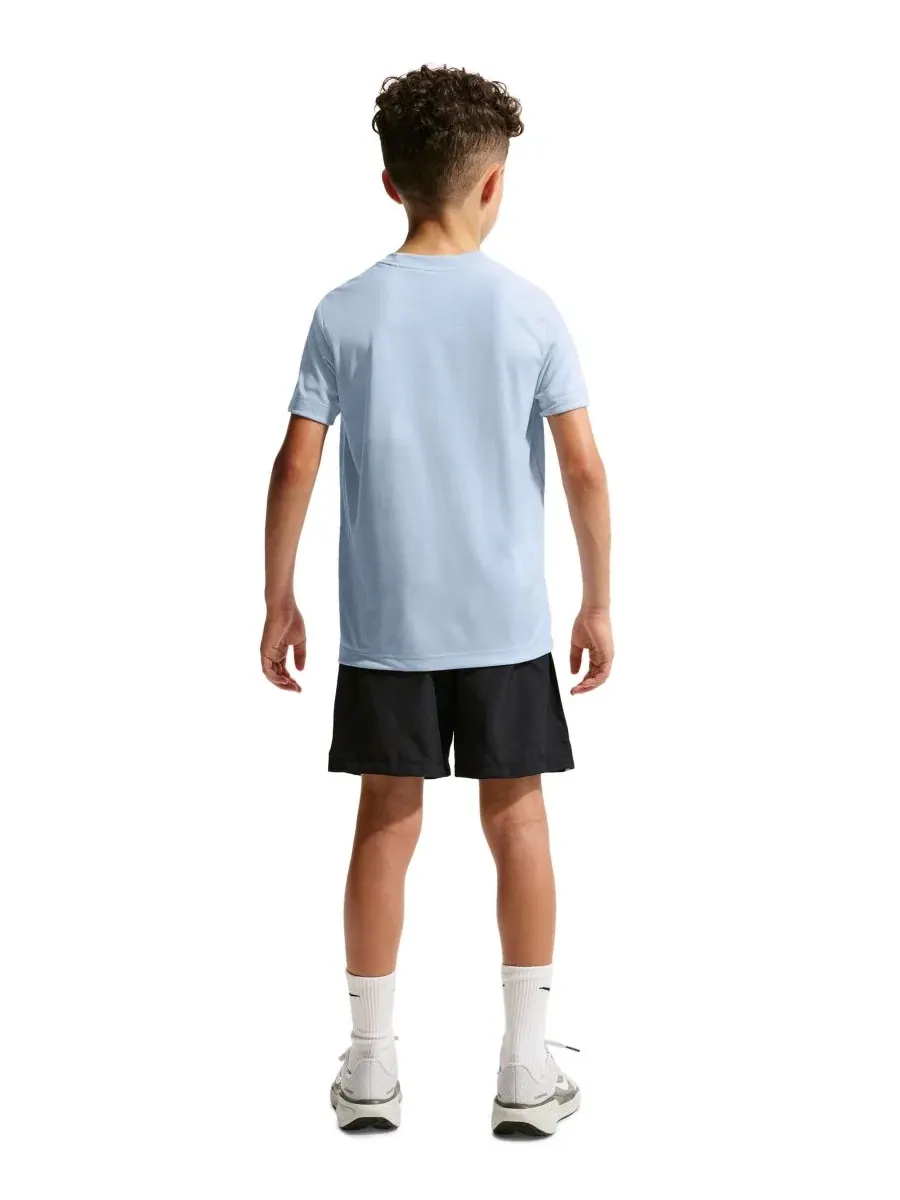Детские тренировочные шорты Multi Dri-FIT, размер 8-20 Nike — изображение 4 из 4, черный/белый
