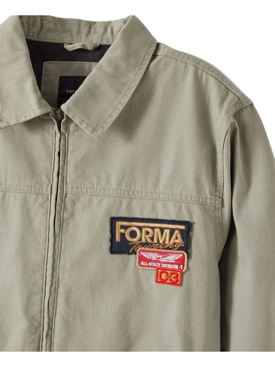 Мужская куртка с длинными рукавами "Garage" COTTON ON — изображение 5 из 6, серый