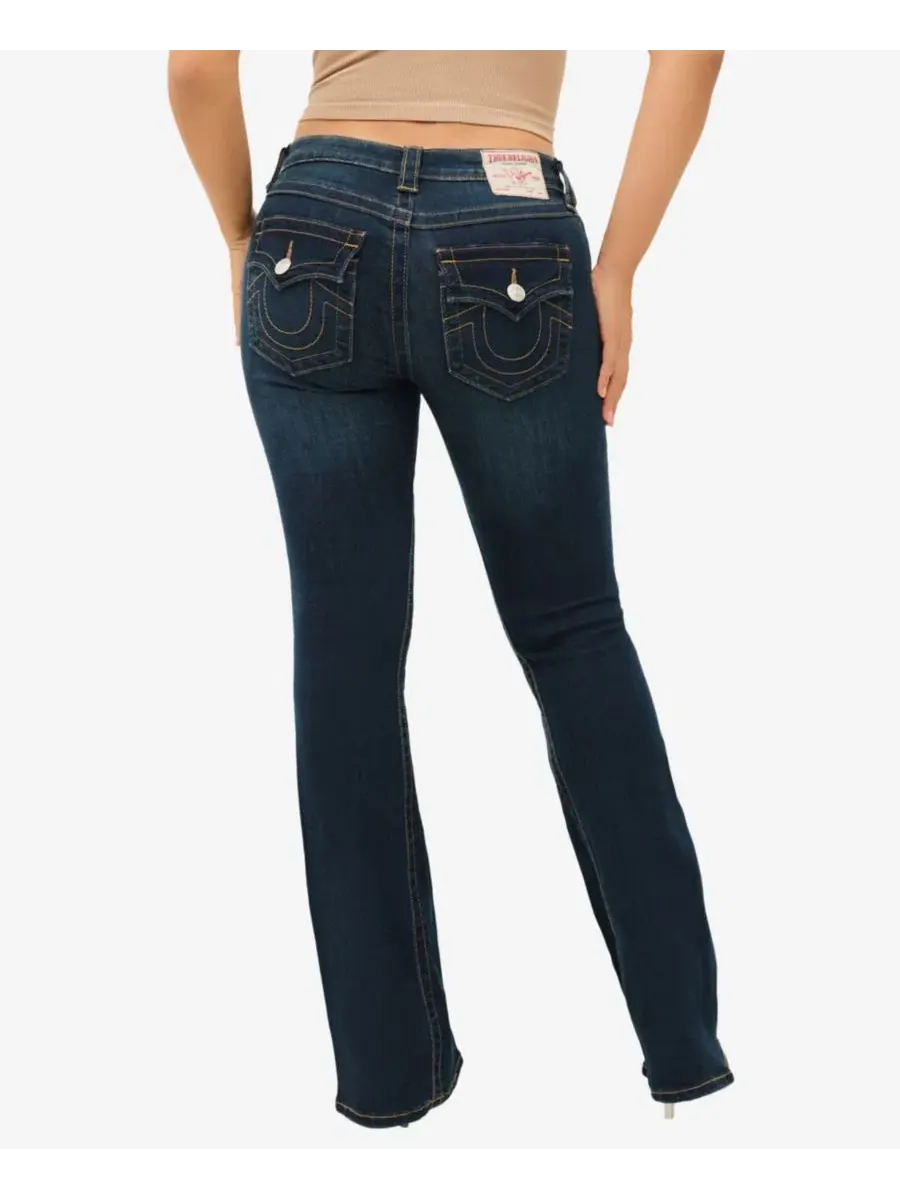 Джинсы клеш с завышенной талией Joey Flare True Religion — изображение 2 из 3, индиго
