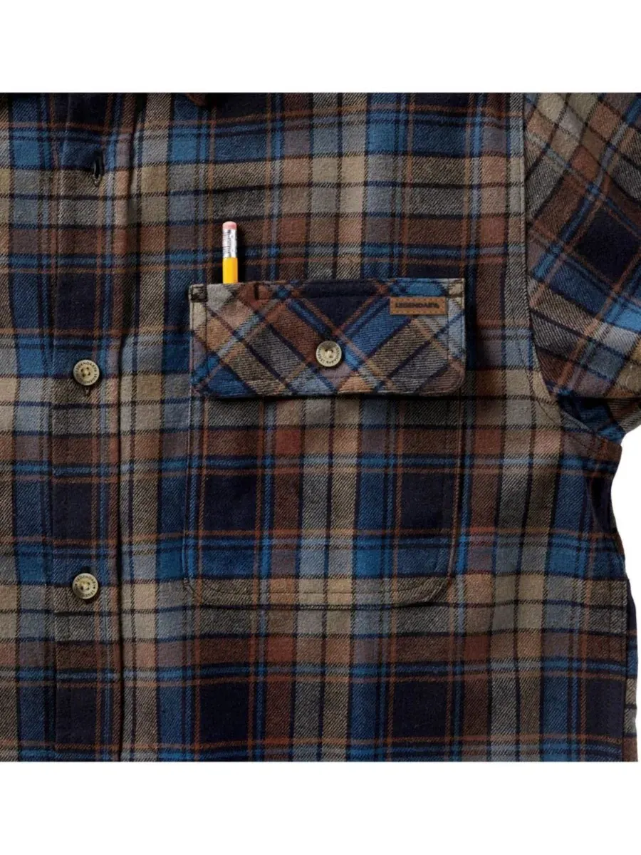 Рубашка с длинным рукавом Buck Camp Legendary Whitetails, Brownstone Plaid — изображение 5 из 6