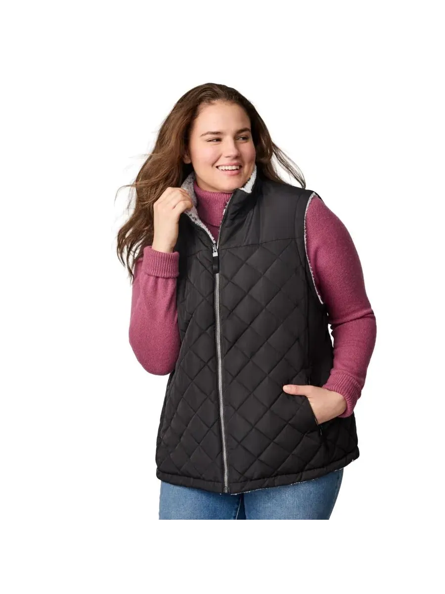 Жилет Free Country Expedition II Stratus Lite Reversible — изображение 1 из 7, черный