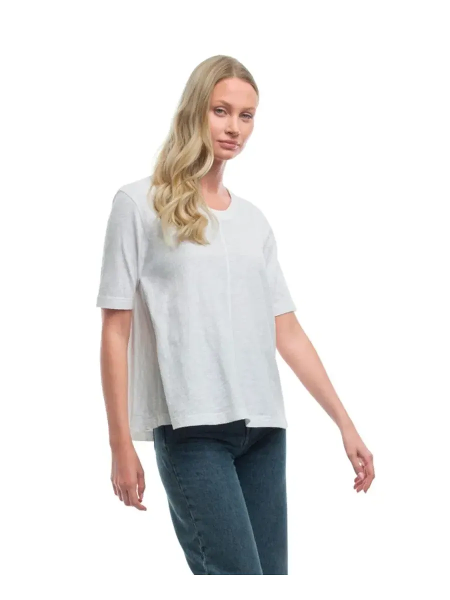 Топ-трапеция без рукавов с длиной до локтя WILT — изображение 4 из 4, белый