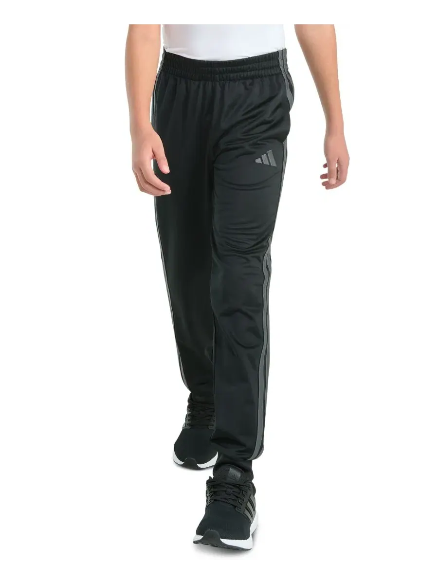 Спортивные брюки adidas с логотипом 3-Stripes — изображение 1 из 6, черный/серый