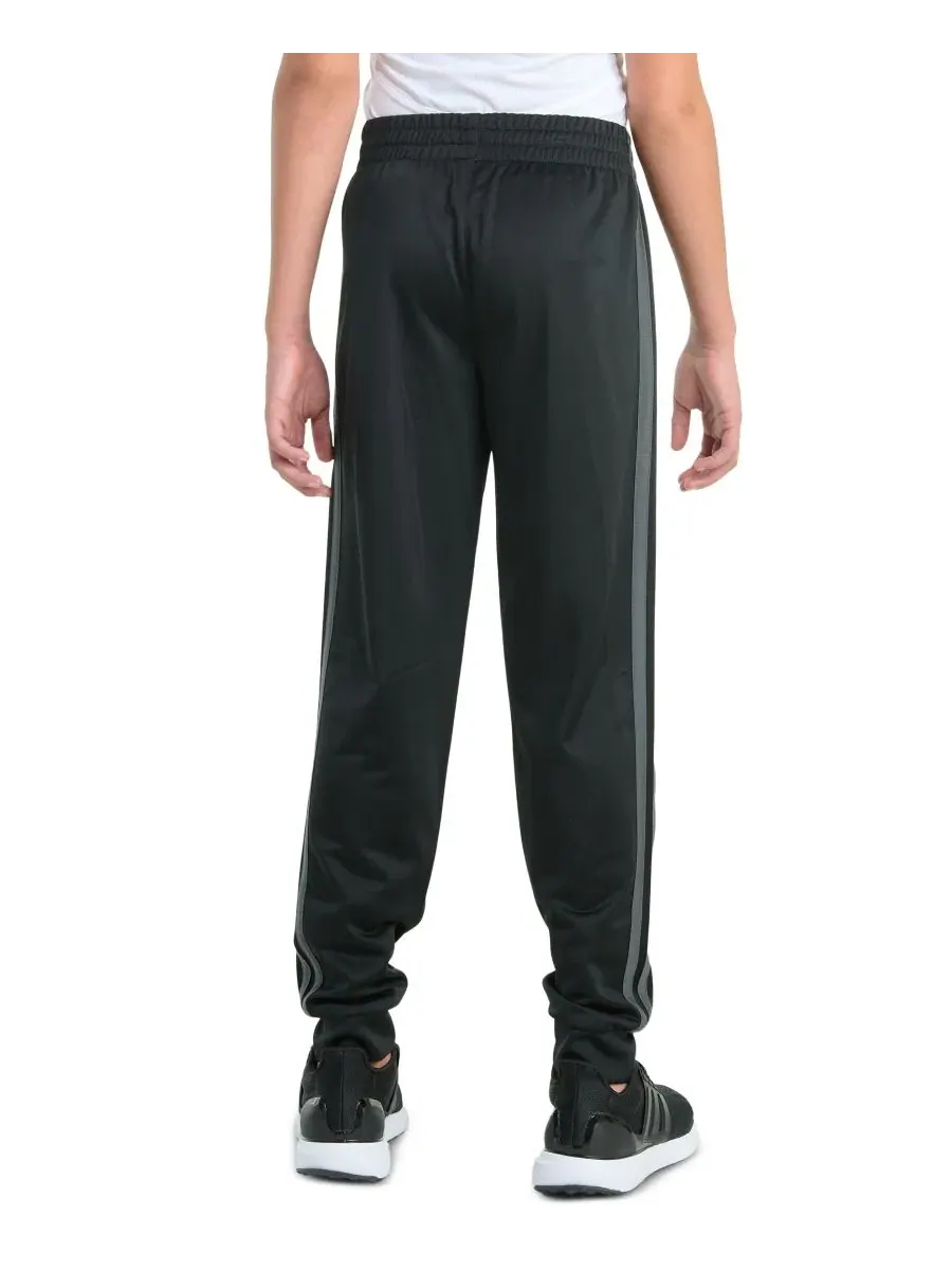 Спортивные брюки adidas с логотипом 3-Stripes — изображение 6 из 6, черный/серый