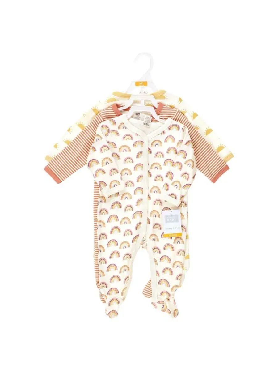 Комплект из 3 спальных мешков Hudson Baby Sunshine And Rainbows — изображение 2 из 5, мульти