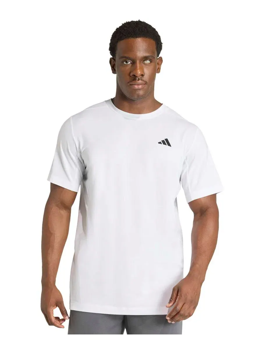 Футболка с технологией climacool и принтом Designed for Training Essentials adidas