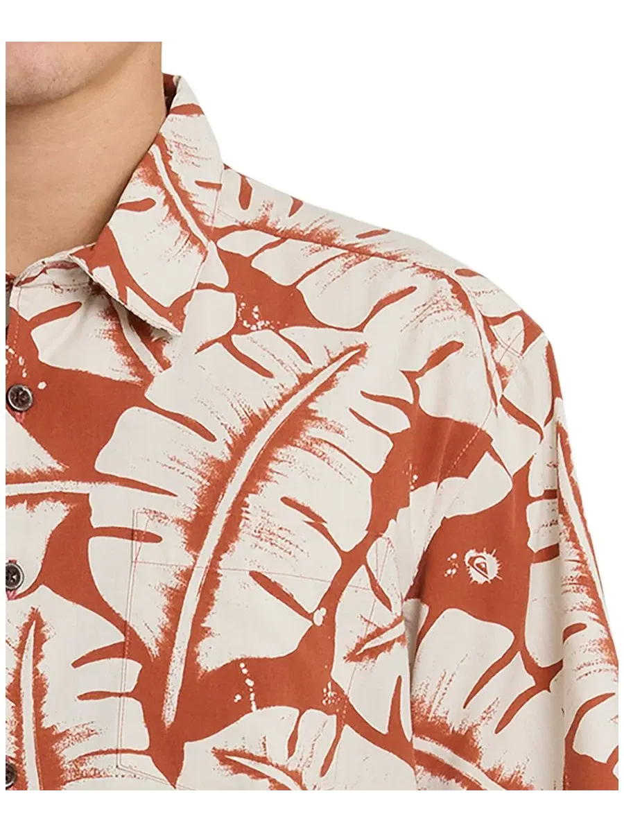 Мужская рубашка с коротким рукавом Fronds Quiksilver Waterman — изображение 2 из 3, пикантный