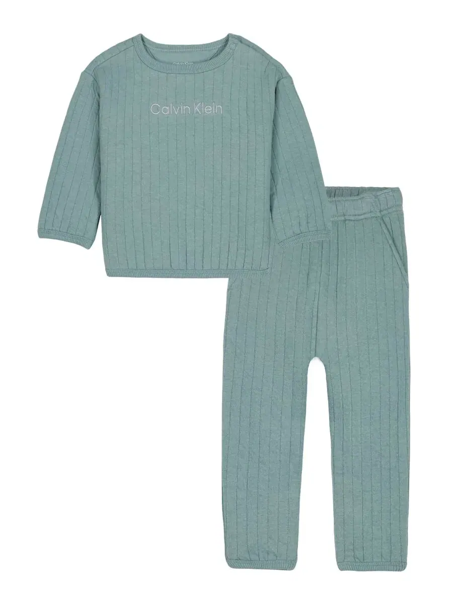 Комплект из лонгслива и брюк Calvin Klein