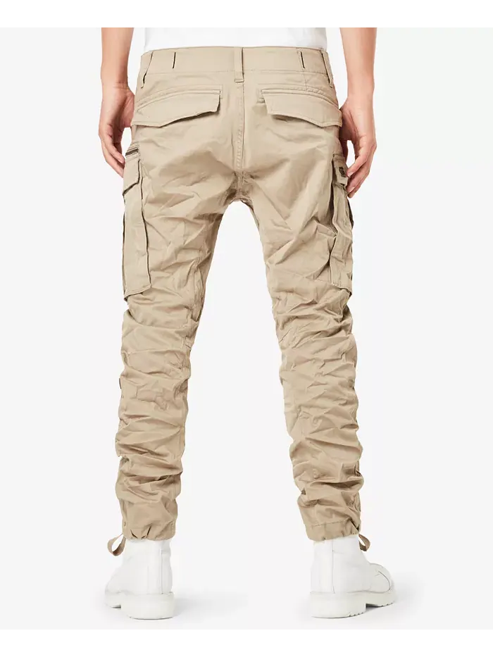 Мужские брюки Rovic Zip 3D Straight Tapered Cargo G-Star Raw — изображение 2 из 7, дюна