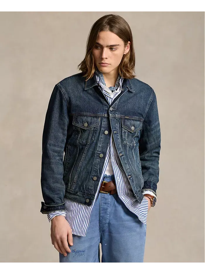 Мужская джинсовая куртка Trucker Polo Ralph Lauren
