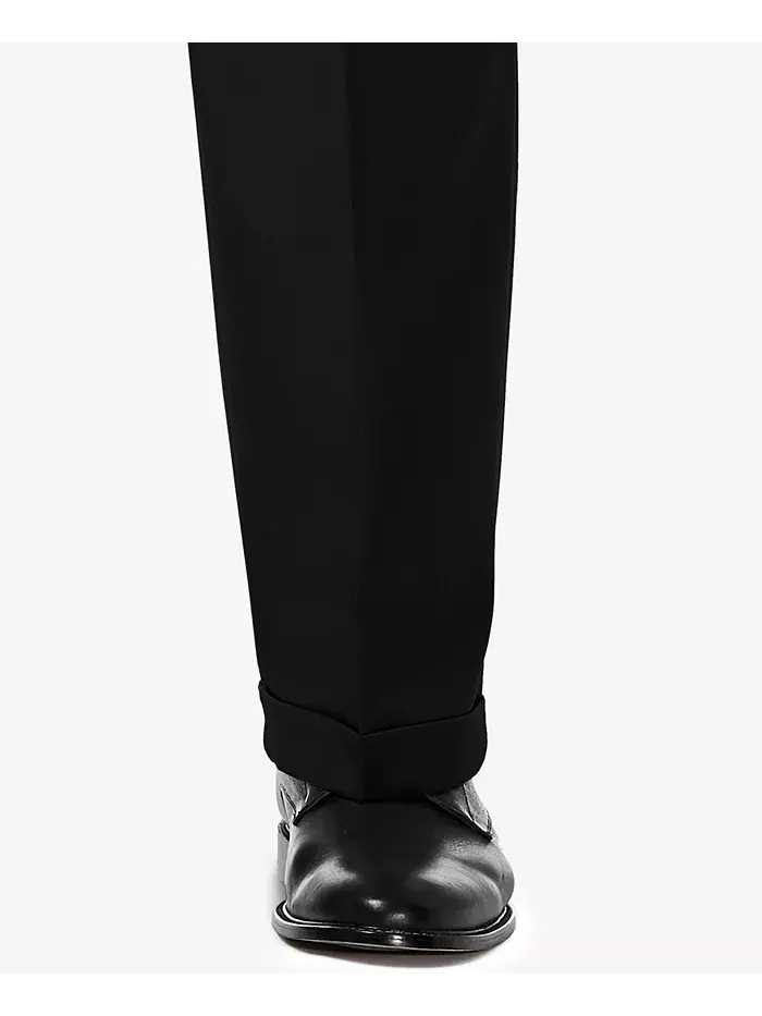 Мужские классические брюки со складками Big & Tall Premium Comfort Stretch, однотонные Haggar — 6