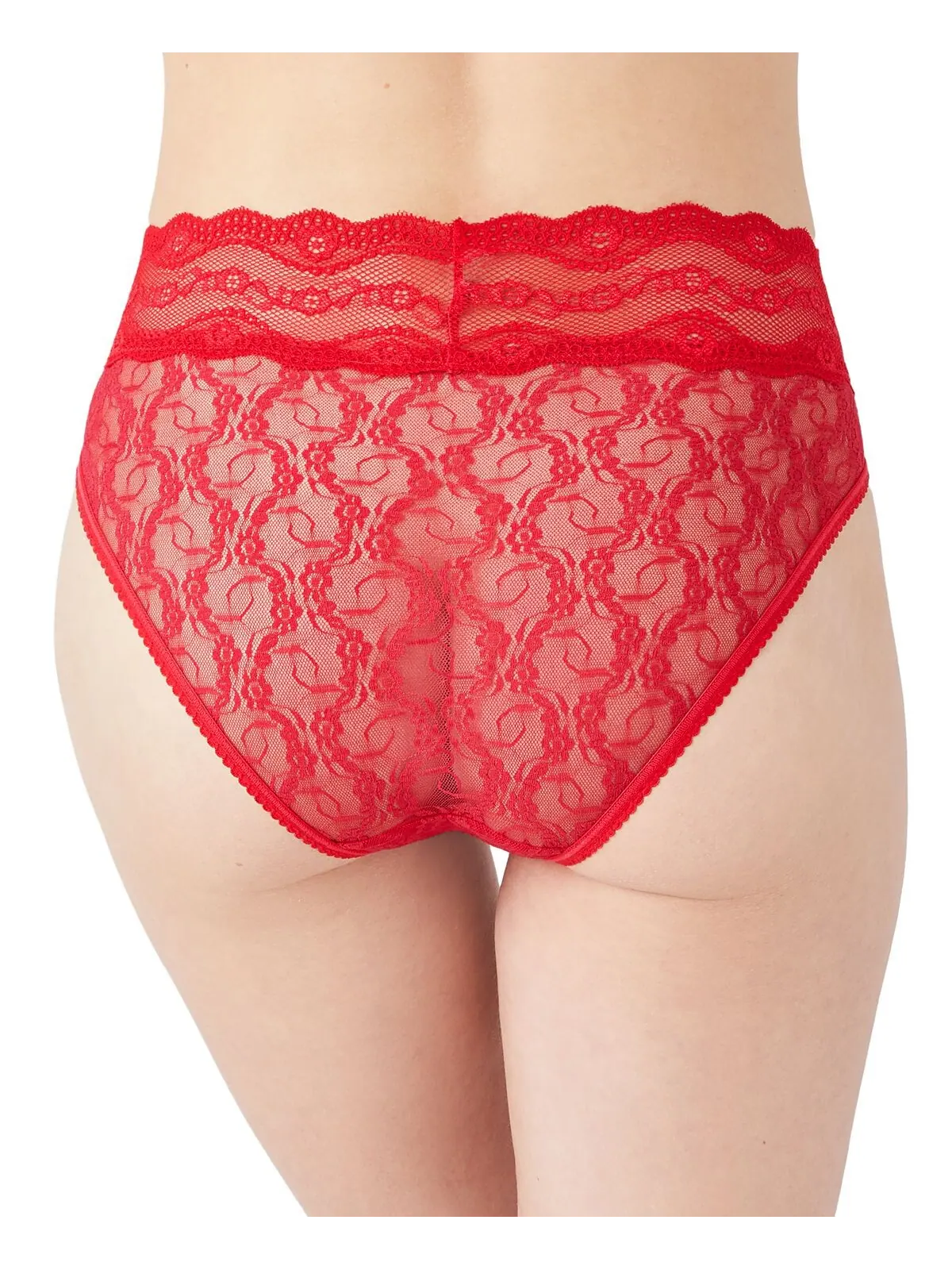 Женское кружевное нижнее белье Kiss High-Leg 978382 b.tempt'd — изображение 3 из 4, красный