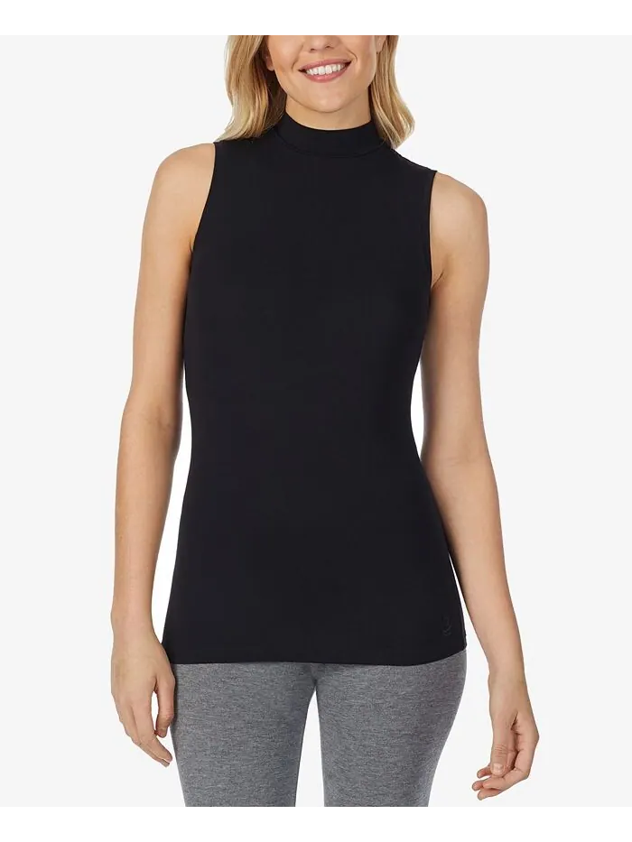 Женская эластичная майка из мягкой одежды Cuddl Duds — изображение 1 из 4, черный
