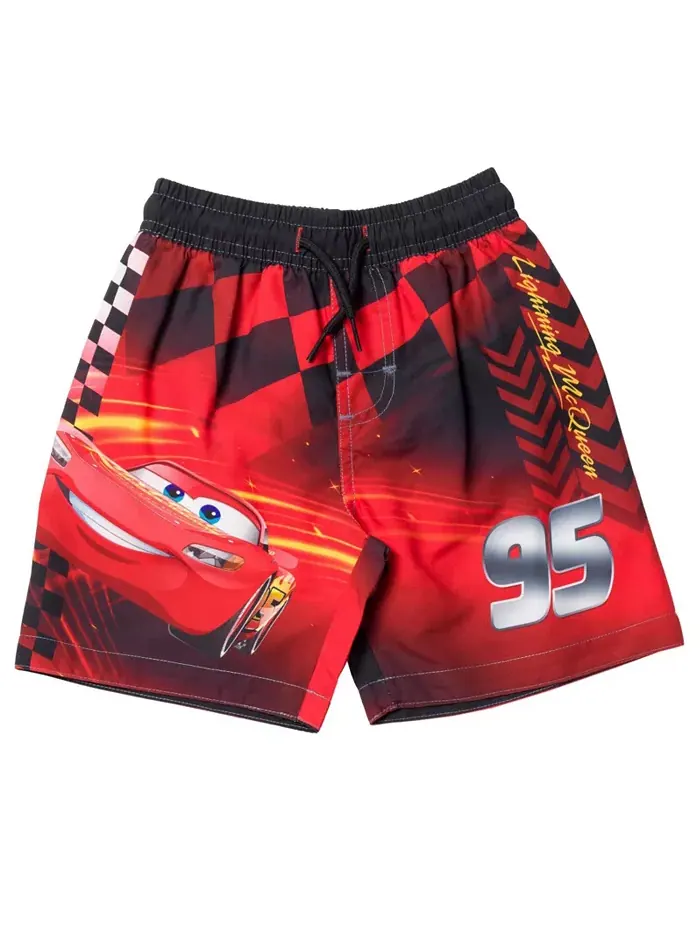 Детский комплект для плавания Disney Pixar Lightning McQueen: рашгард и плавки для мальчиков Cars — изображение 3 из 7