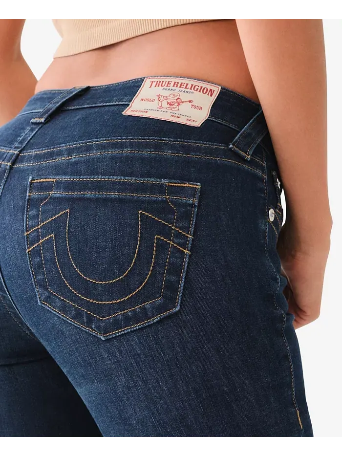 Женские джинсы Jennie Mid Rise Curvy Skinny True Religion — изображение 3 из 5, индиго