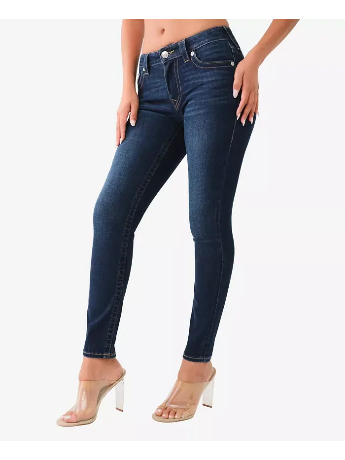 Женские джинсы Jennie Mid Rise Curvy Skinny True Religion — изображение 5 из 5, индиго