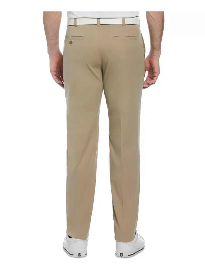 Мужские влагоотводящие брюки для гольфа с эластичным поясом Active-Waistband PGA TOUR — изображение 2 из 3, чиншилла