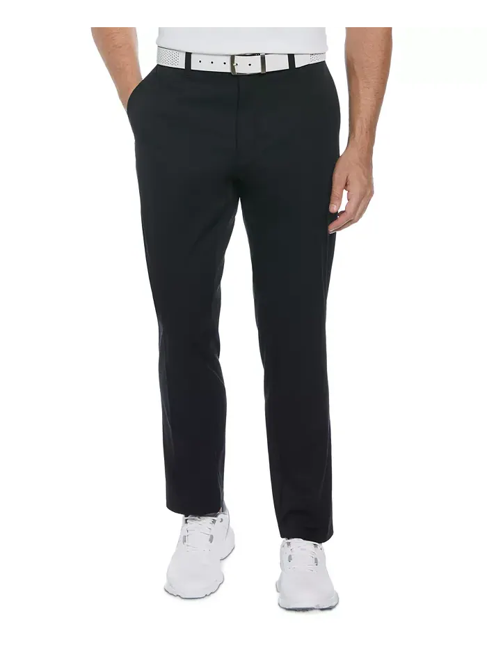 Мужские влагоотводящие брюки для гольфа с эластичным поясом Active-Waistband PGA TOUR — изображение 1 из 2, черный