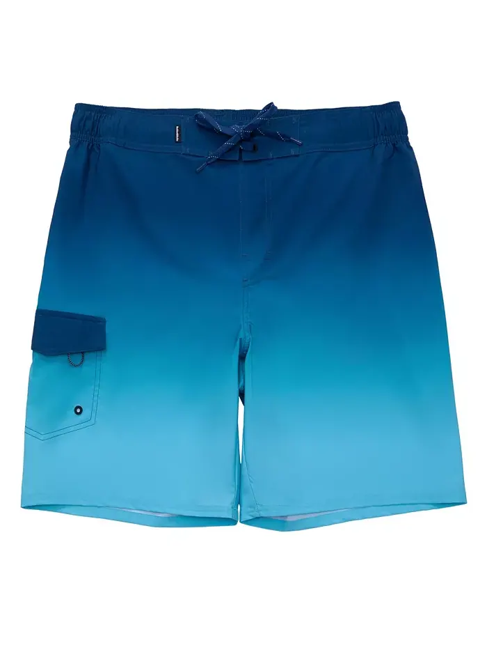 Мужские плавки для плавания 9" NO Liner Board Shorts быстросохнущие с защитой от солнца SPF 50+ — изображение 5 из 9, синий