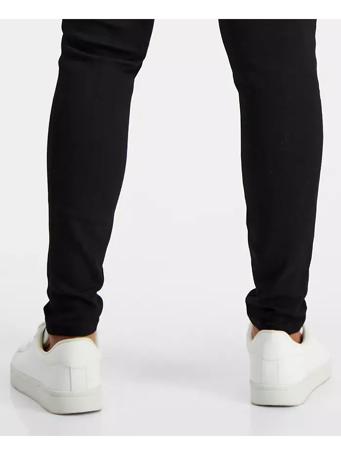 Джинсы Petite Skinny-Leg Denim I.N.C. International Concepts — изображение 3 из 5, глубокий черный