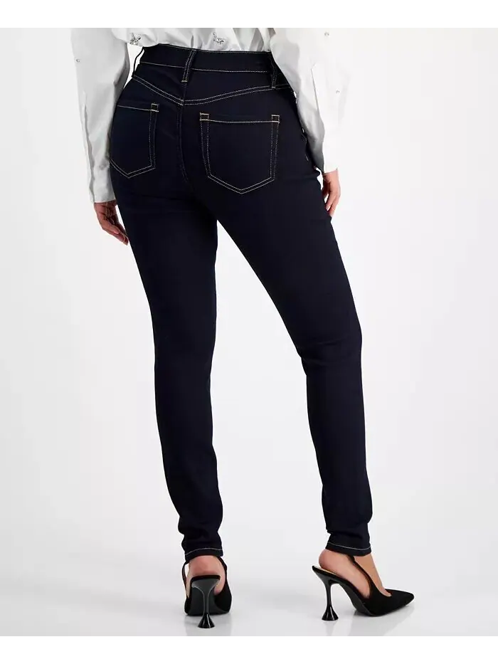 Джинсы Petite Skinny Leg I.N.C. International Concepts — изображение 2 из 6, темный индиго