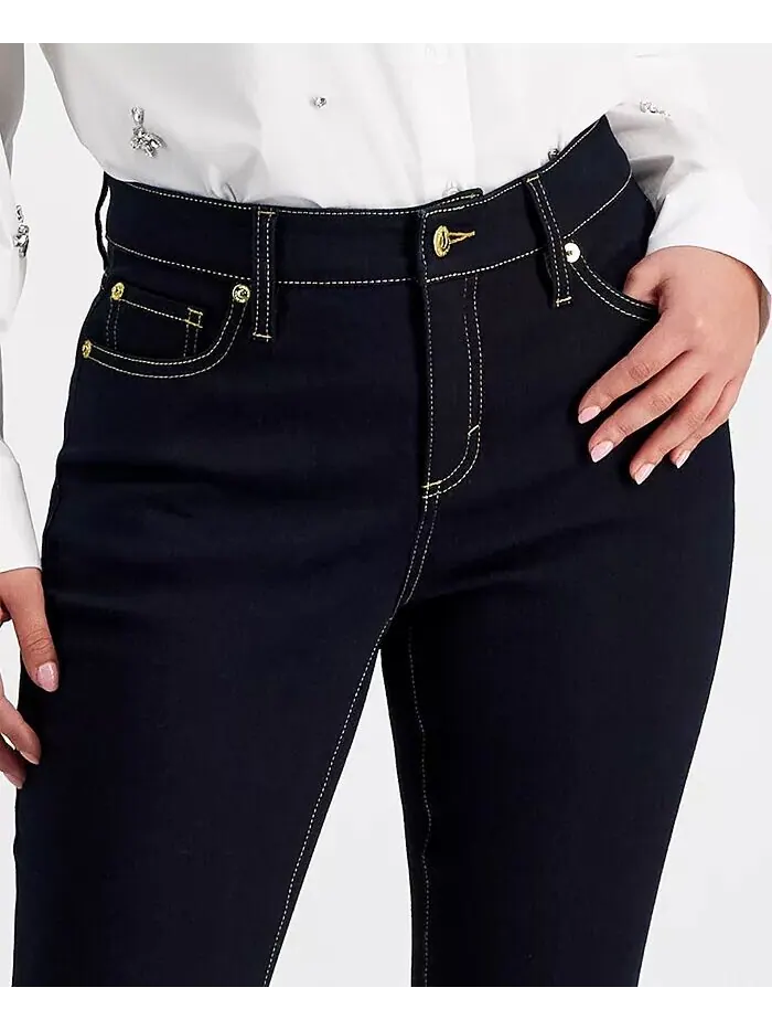 Джинсы Petite Skinny Leg I.N.C. International Concepts — изображение 3 из 6, темный индиго