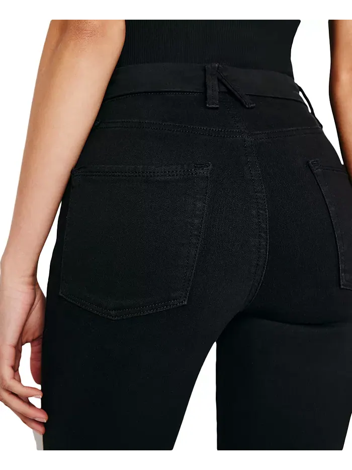 Женские облегающие джинсы Good Legs Good American — изображение 3 из 4, черный