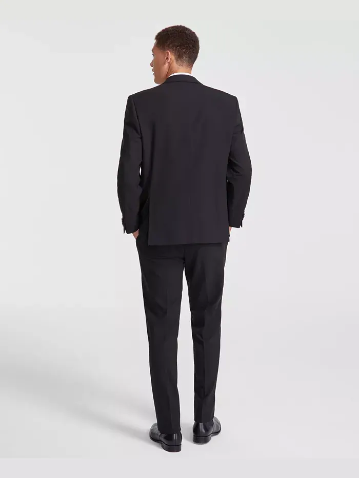Перри Эллис Мужской Костюм Modern-Fit Solid Nested Perry Ellis Portfolio — изображение 2 из 11, черный